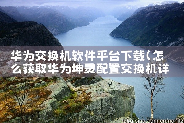 华为交换机软件平台下载