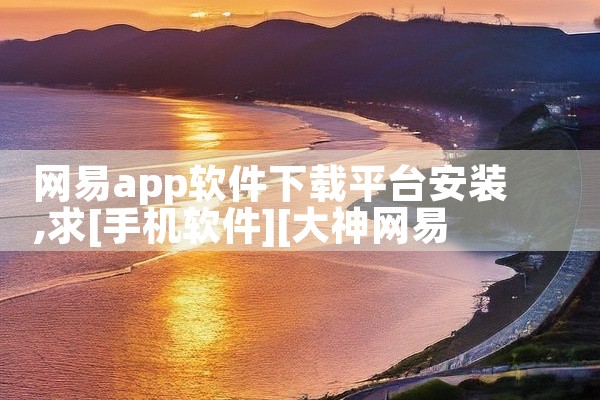 网易app软件下载平台安装